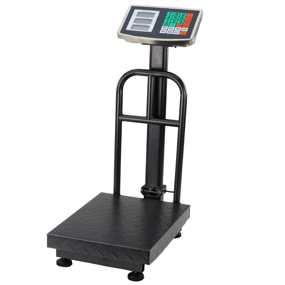 Elektronická váha LCD s platformou do 200 kg – přesnost 20 g