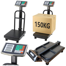 Elektronická váha platformová 150kg – LCD displej