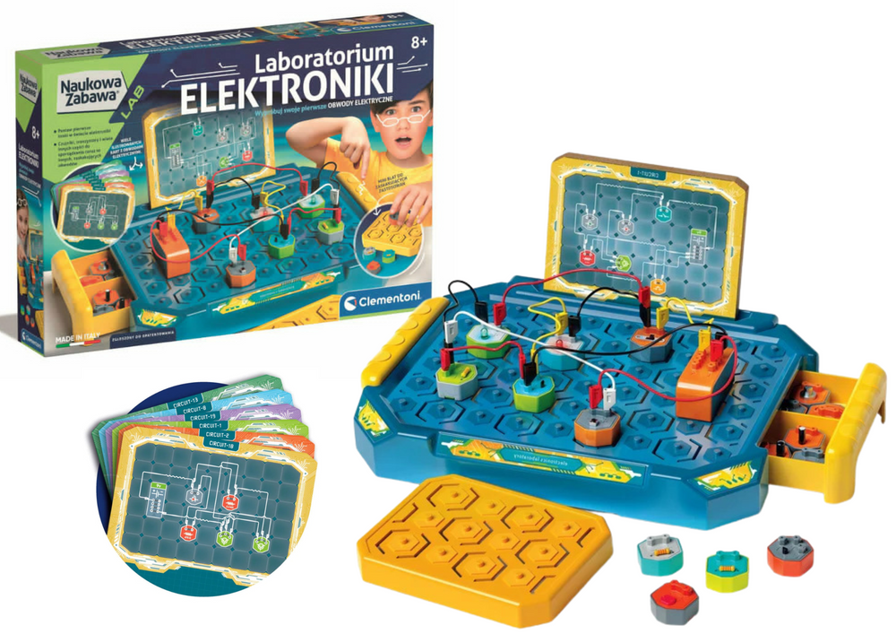 Elektronické laboratorium s obvody a moduly – Clementoni