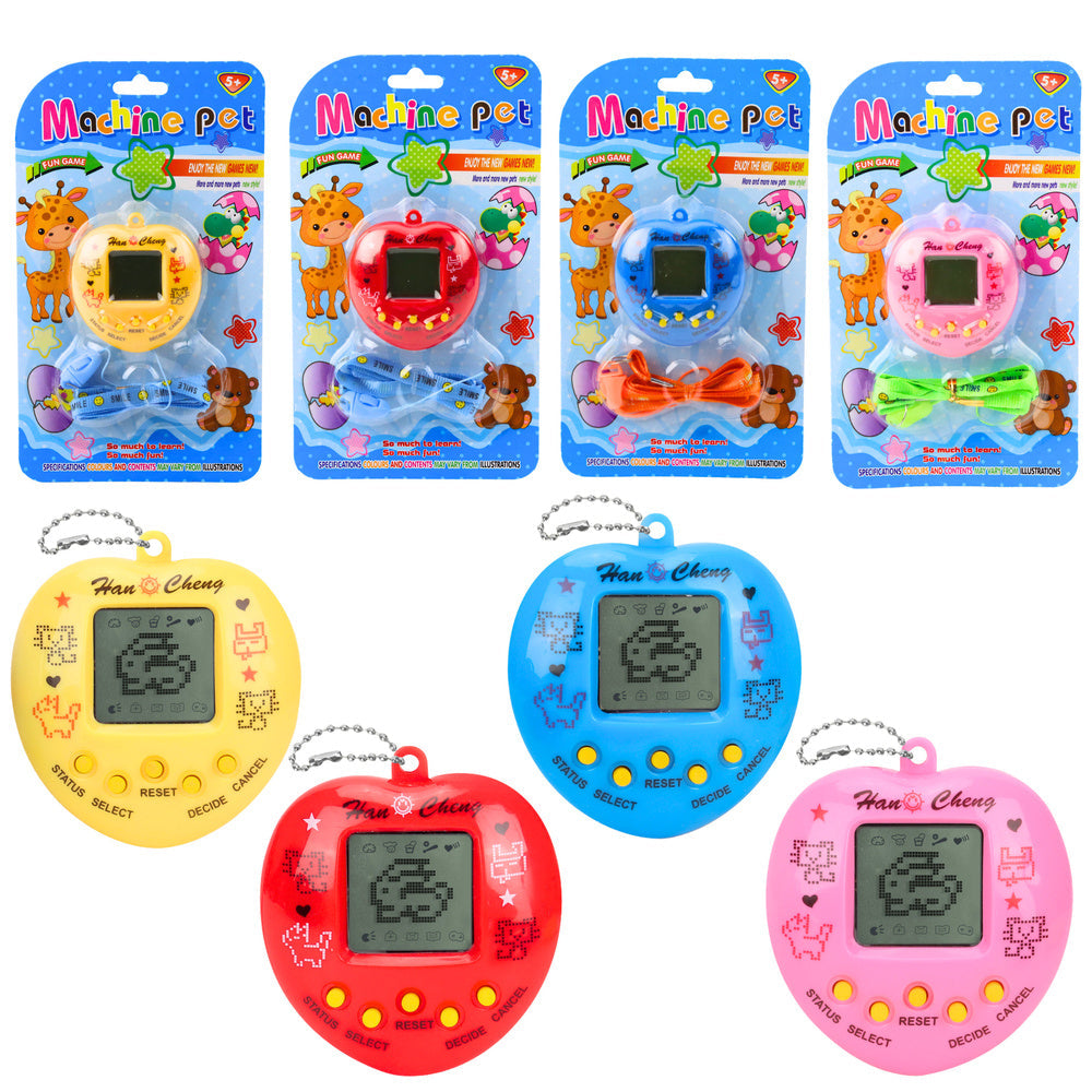 Elektronické Tamagotchi – virtuální zvířátko s LCD | řetízek