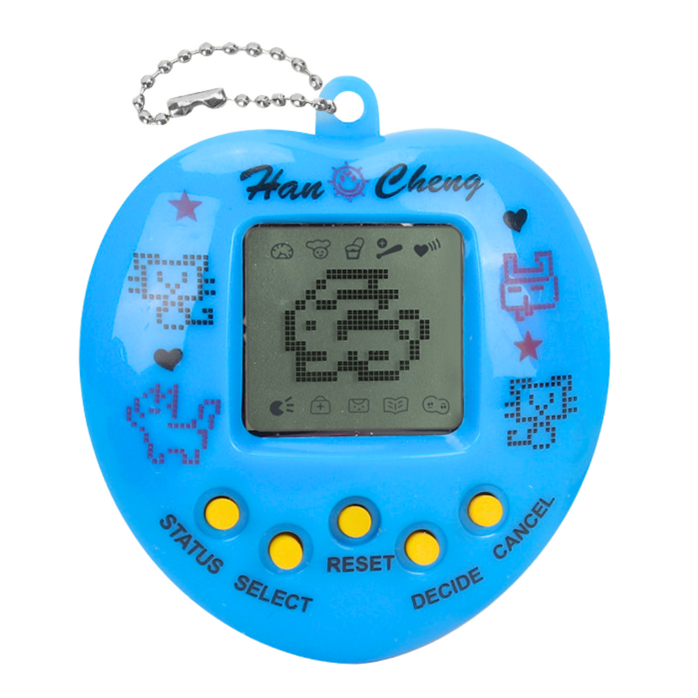 Elektronické Tamagotchi – virtuální zvířátko s LCD | řetízek