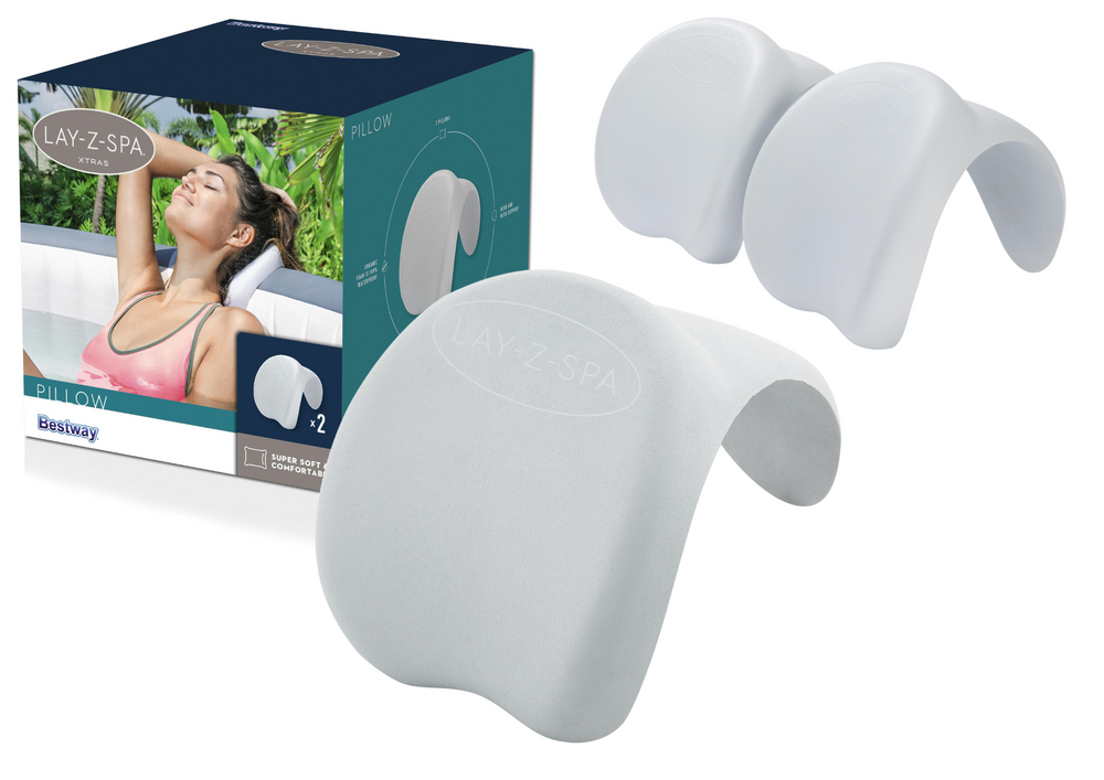Ergonomické polštáře do vířivky 2ks měkká pěna – Bestway