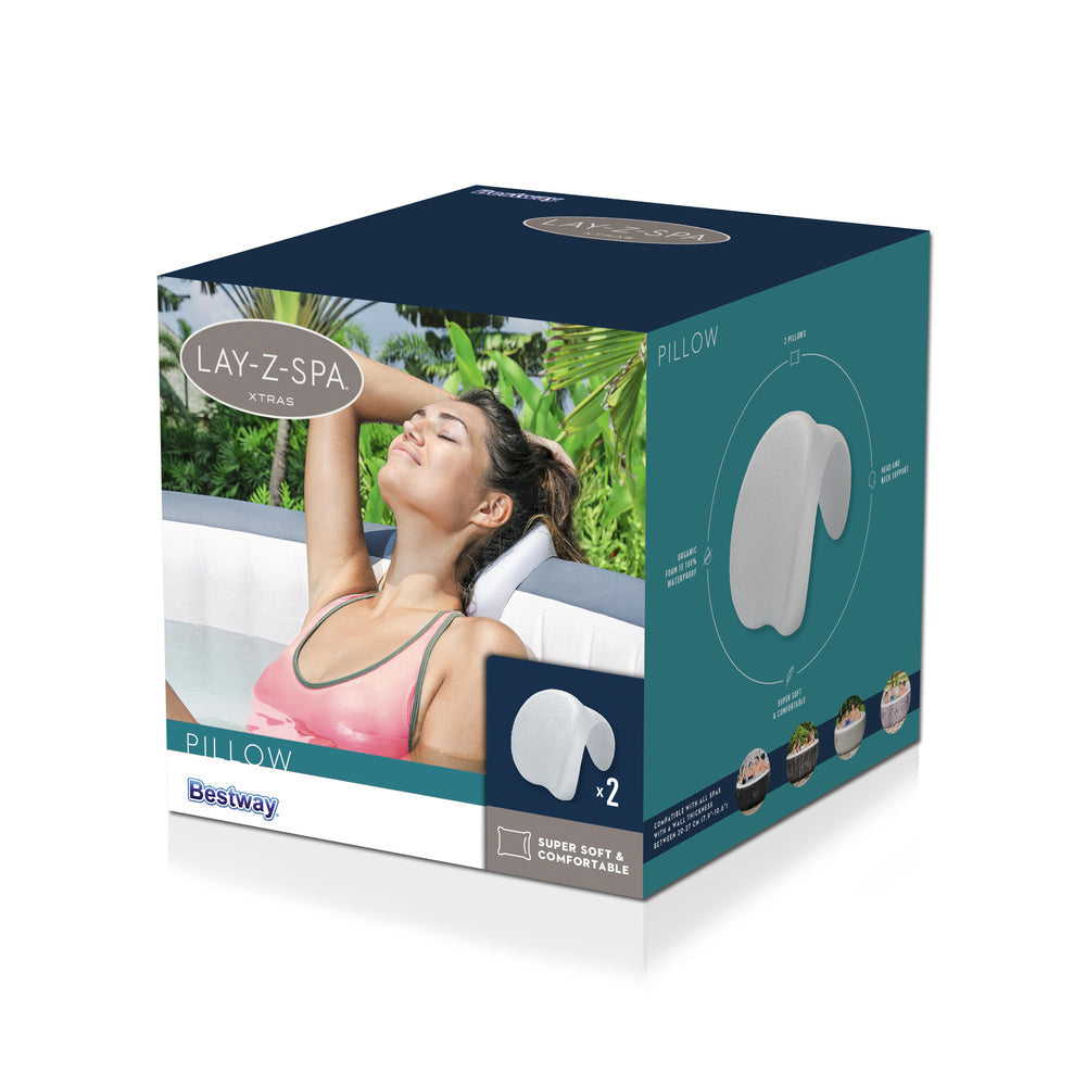 Ergonomické polštáře do vířivky 2ks měkká pěna – Bestway