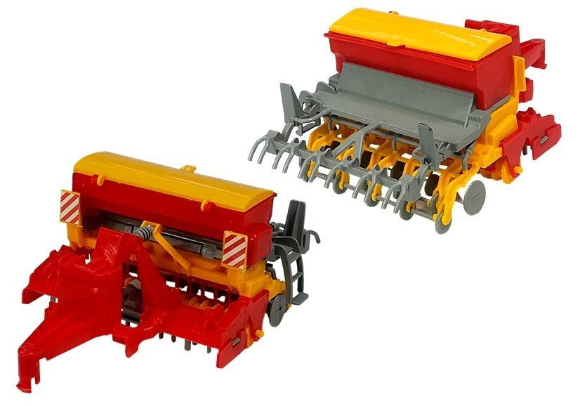 Farmářské autíčka traktor s postřikovačem a lisem zelené