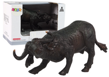 Figurka africký buvol 13 cm – Zvířata světa kolekce