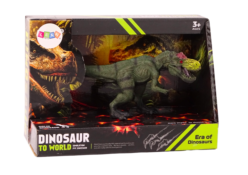Figurka Allozaur Zielony – Kolekcjonerska Dinozaur | PVC