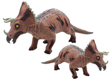 Figurka dinosaura Triceratops – se zvukem 36 cm | hnědá