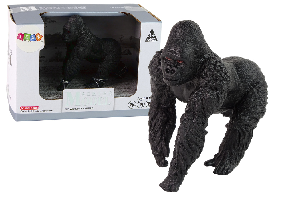 Figurka gorila pro děti 10 cm – zvířátka s detaily