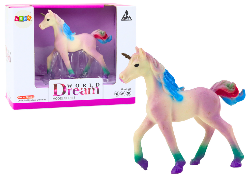 Figurka jednorožce sběratelská 8 cm fialová