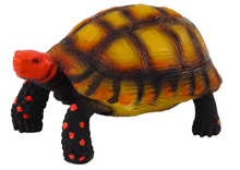 Figurka želvy sběratelská hnědočerná plastová 11 cm