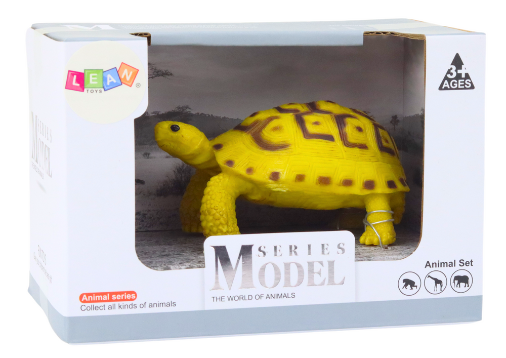 Figurka želvy sběratelská žlutohnědá 11 cm