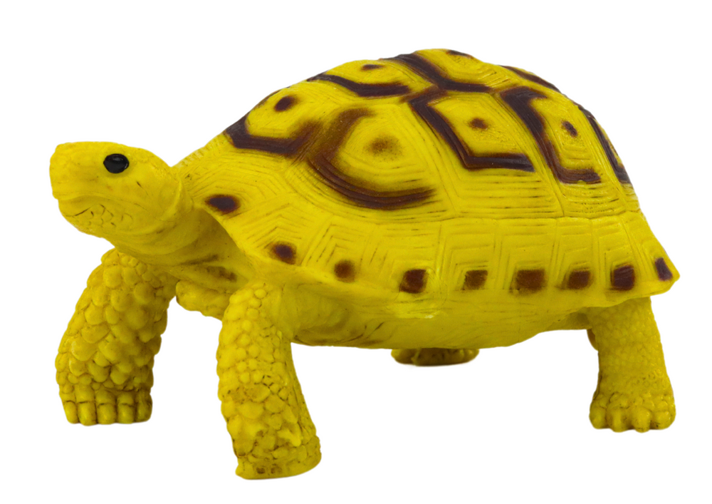 Figurka želvy sběratelská žlutohnědá 11 cm