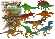 Figurky dinosaurů sada 8 kusů – realistické gumové