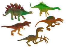 Figurky dinosaurů sada 8 kusů – realistické gumové