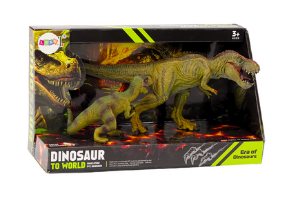 Figurky dinosaurů T Rex s mládětem – sada 2 kusy