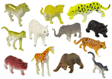 Figurky divokých zvířat safari 34 dílů – lev gepard tygr