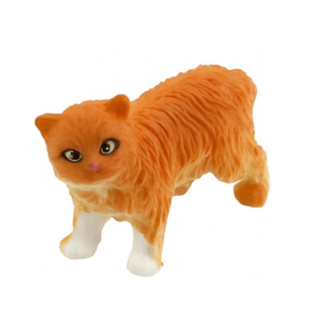 Figurky koček s miskou na krmení – 6 ks 4 6 cm | Farm Life