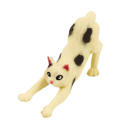 Figurky koček s miskou na krmení – 6 ks 4 6 cm | Farm Life