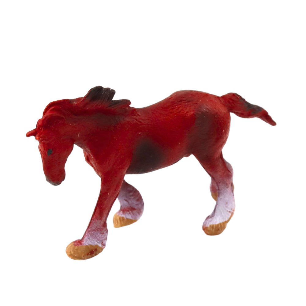 Figurky koní sada 6ks – hnědý černý šedý 5 6cm | Farm Life