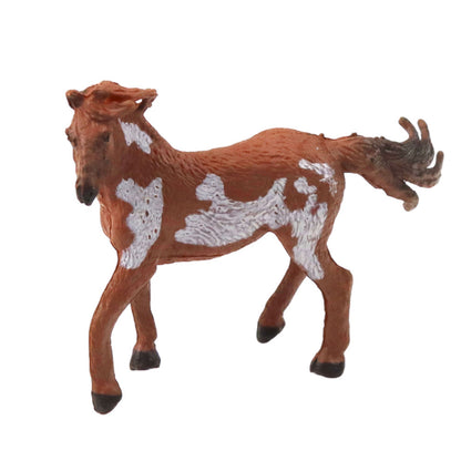 Figurky koní sada 6ks – hnědý černý šedý 5 6cm | Farm Life