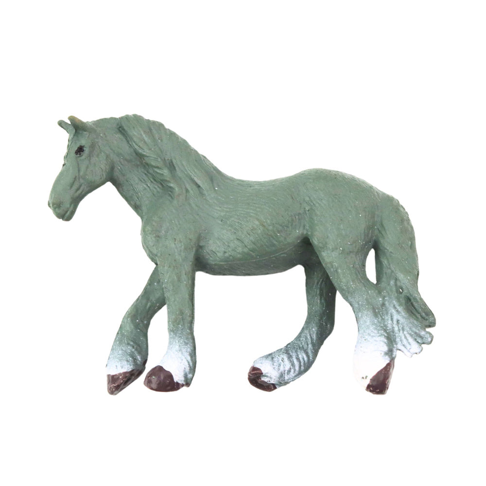 Figurky koní sada 6ks – hnědý černý šedý 5 6cm | Farm Life