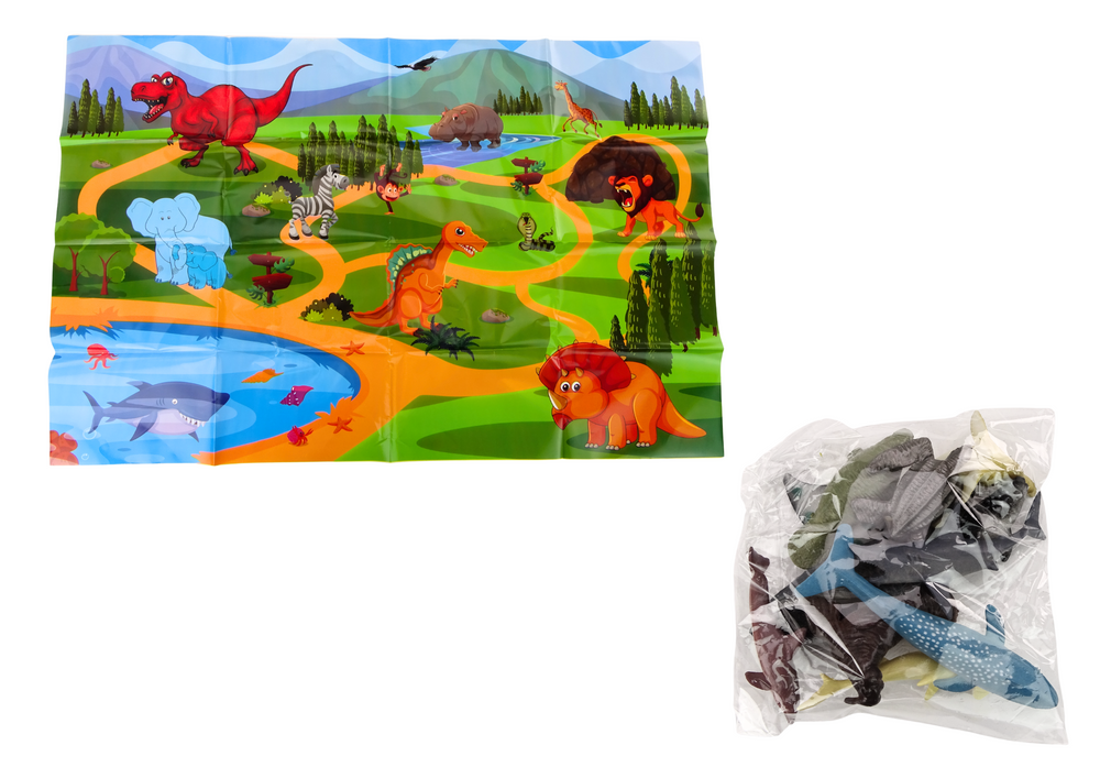 Figurky mořských zvířat v plastovém vejci – set 26 kusů