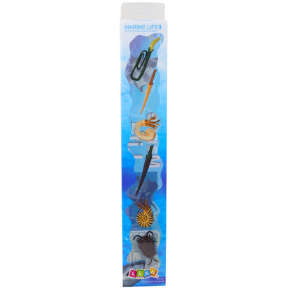 Figurky prehistorických mořských tvorů – 6 kusů 6 9cm