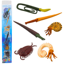Figurky prehistorických mořských tvorů – 6 kusů 6 9cm