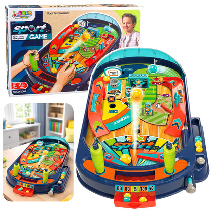 Flipper stolní hra pro děti se 12 kuličkami