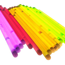 Fluorescenční čelenky svítící ve tmě – 100 kusů v různých barvách