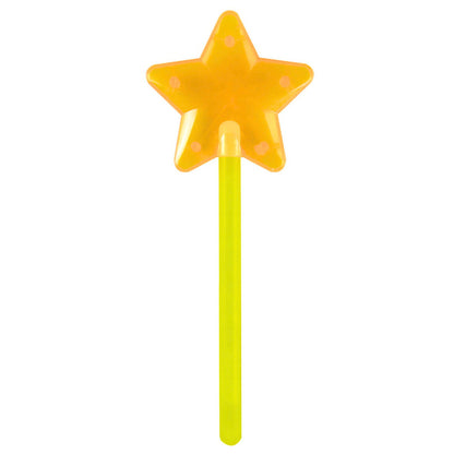 Fluorescenční hvězdicová hůlka svítící ve tmě 22cm – Neon