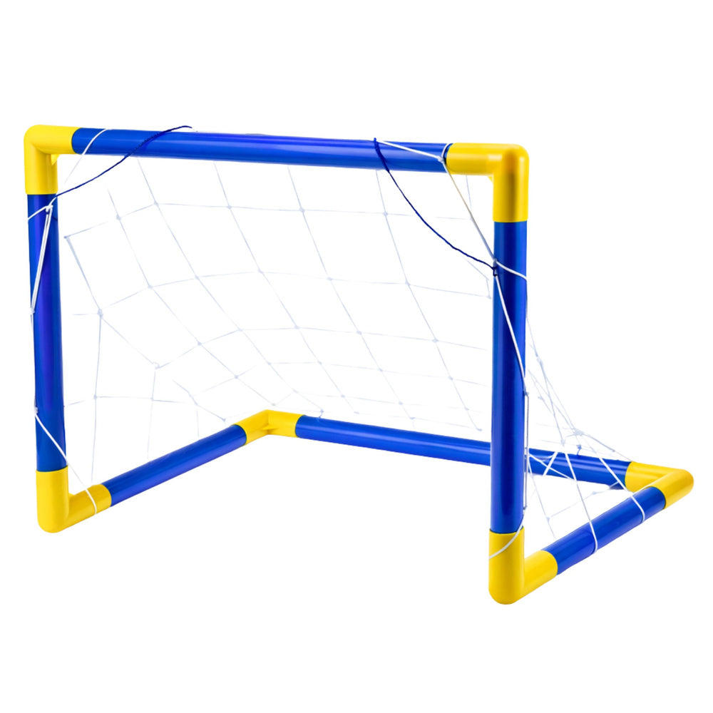 Fotbalová branka s míčem a pumpou 62x40cm – sada pro děti od 3 let