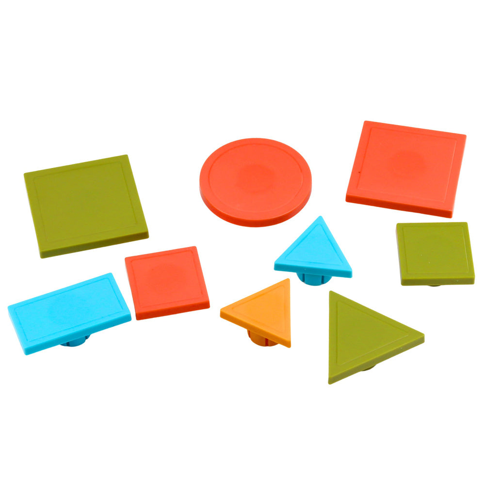 Geometrické puzzle mozaika s 35 díly – kreativní vzdělávací hračka
