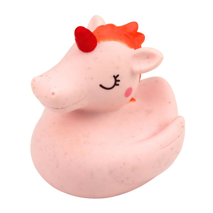 Gumová zvířátka do koupele pro děti, pastelová sada 6 kusů