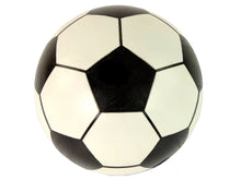 Gumový míč lehký 23 cm – bílo černý | sportovní