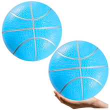 Gumový míč plážový 20cm – lehký pastelově modrý