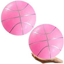 Gumový míč plážový 20cm – lehký růžový | plážové hry