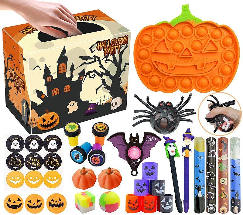 Halloween Pop It dýně – antistresové hračky sensorické
