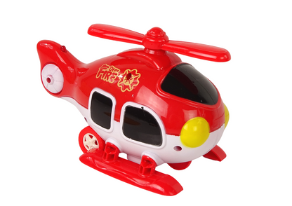 Hasičská stanice se zvuky auto helikoptéra a motocykl