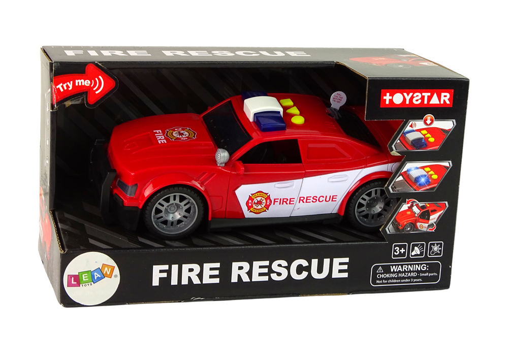 Hasičské auto 1:14 – se světly a zvuky | červené