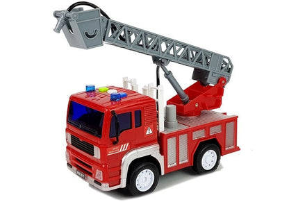 Hasičské auto 1:20 – s navijákem a žebříkem | červené
