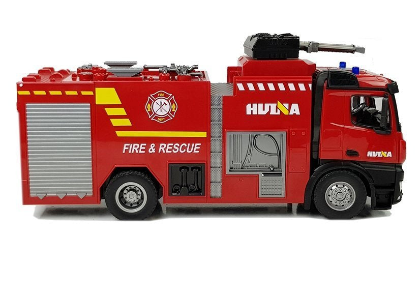 Hasičské auto na dálkové ovládání 1:14 s vodním dělem – Huina