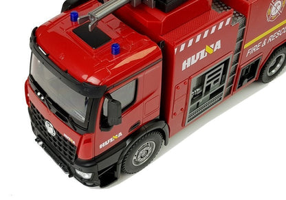 Hasičské auto na dálkové ovládání 1:14 s vodním dělem – Huina