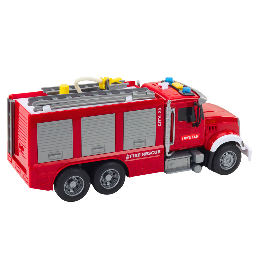 Hasičské auto s vodní funkcí – světla zvuky 1:14 | červené