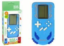 Herní konzole Brick Game – 23 her modrá | retro