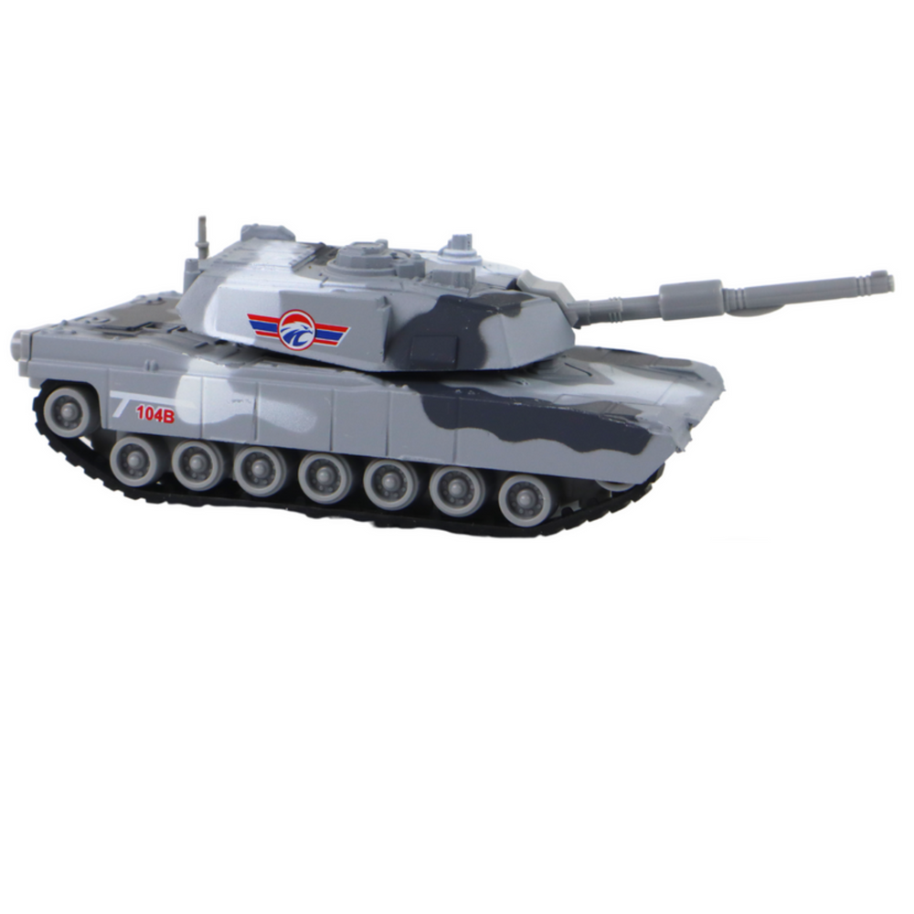 Hliníkový tank s frikčním pohonem – pohyblivá věž