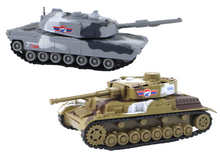 Hliníkový tank s frikčním pohonem – pohyblivá věž