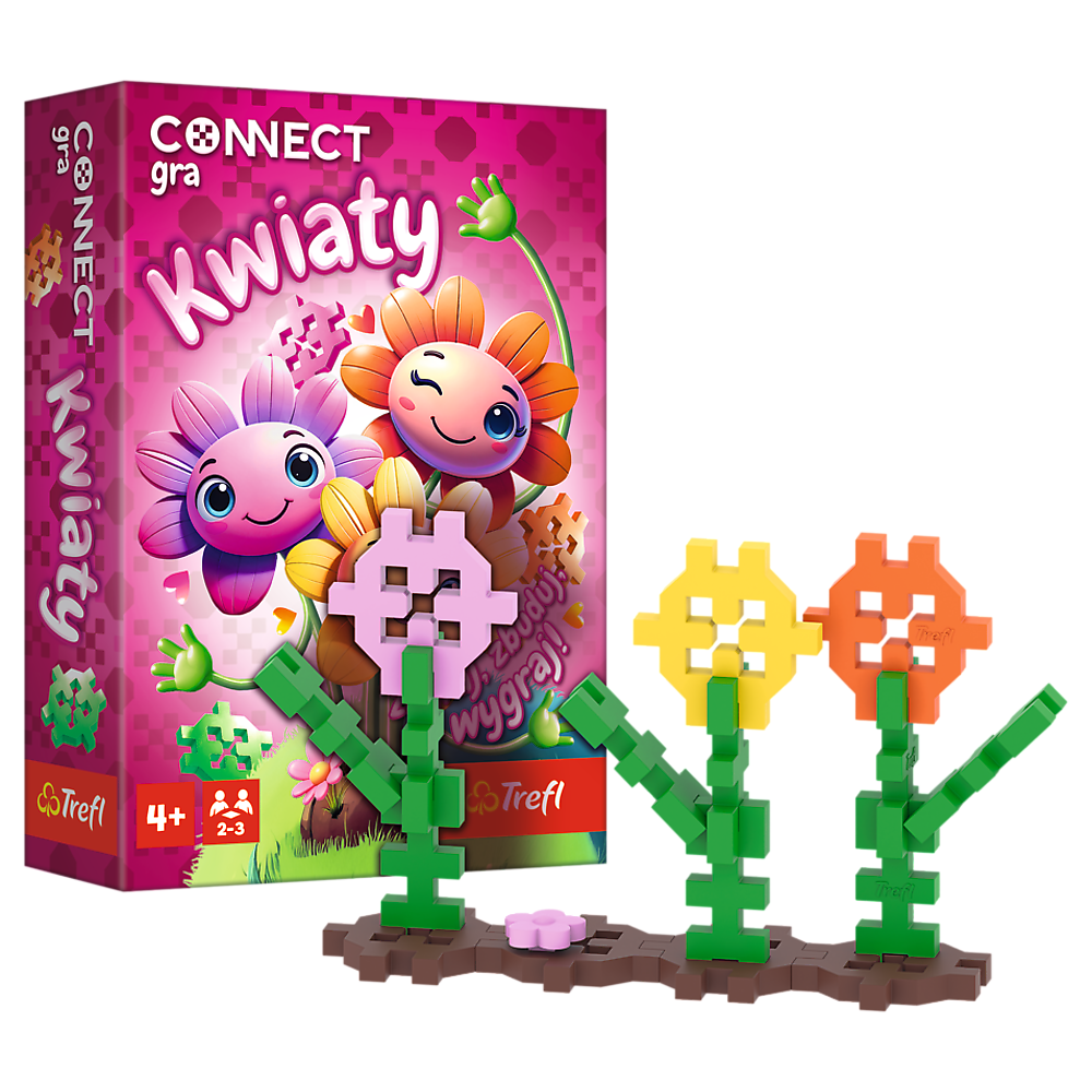 Hra Connect Flowers – spojování květin pro děti – Trefl
