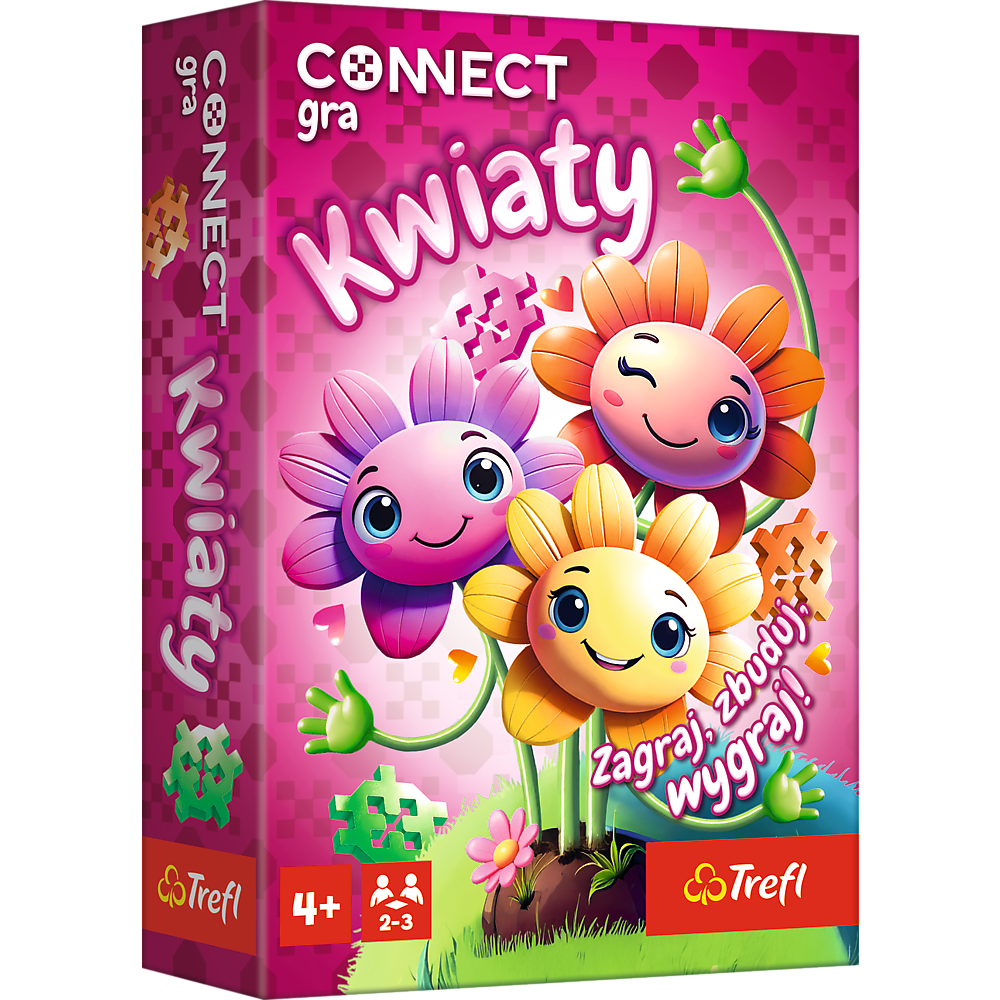 Hra Connect Flowers – spojování květin pro děti – Trefl