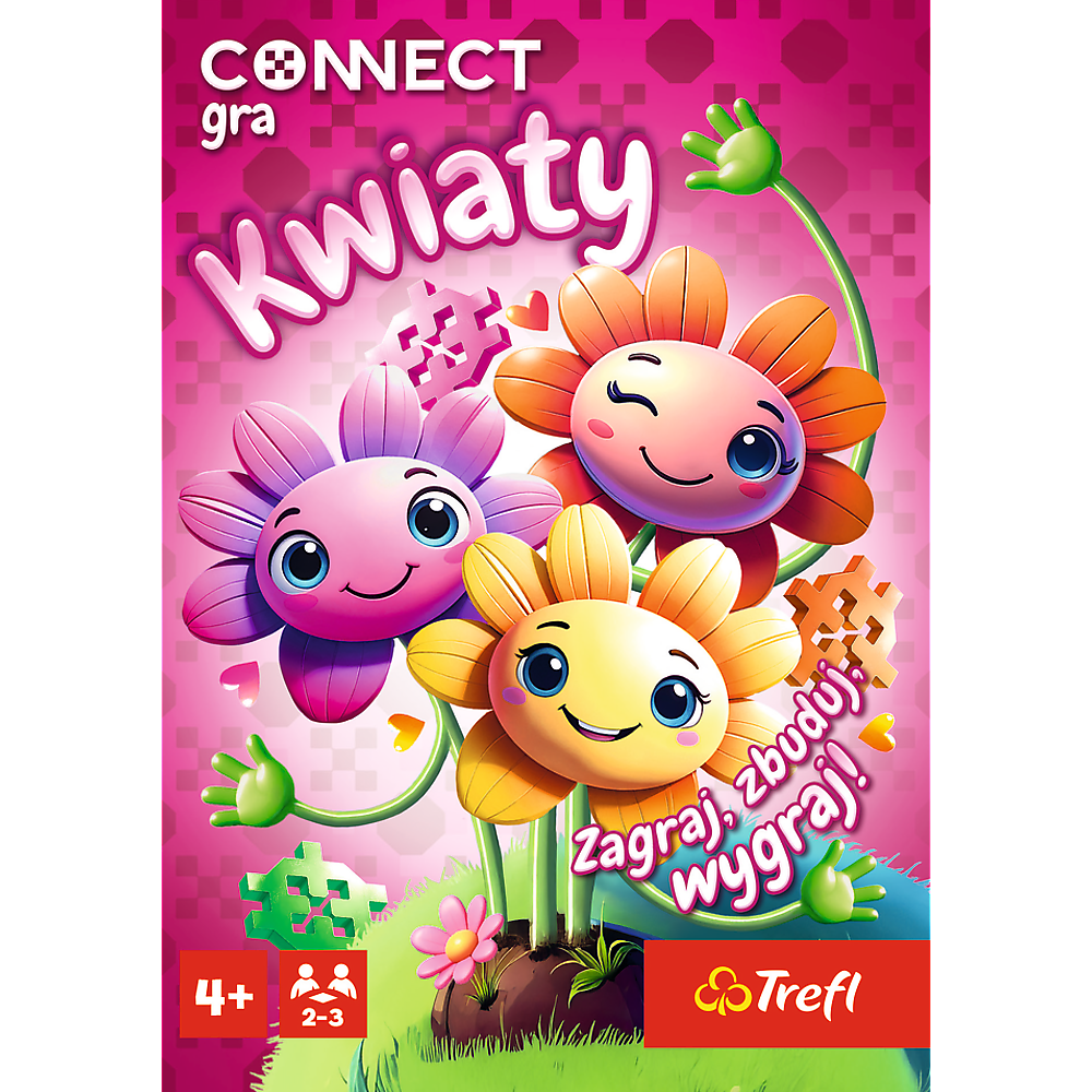 Hra Connect Flowers – spojování květin pro děti – Trefl